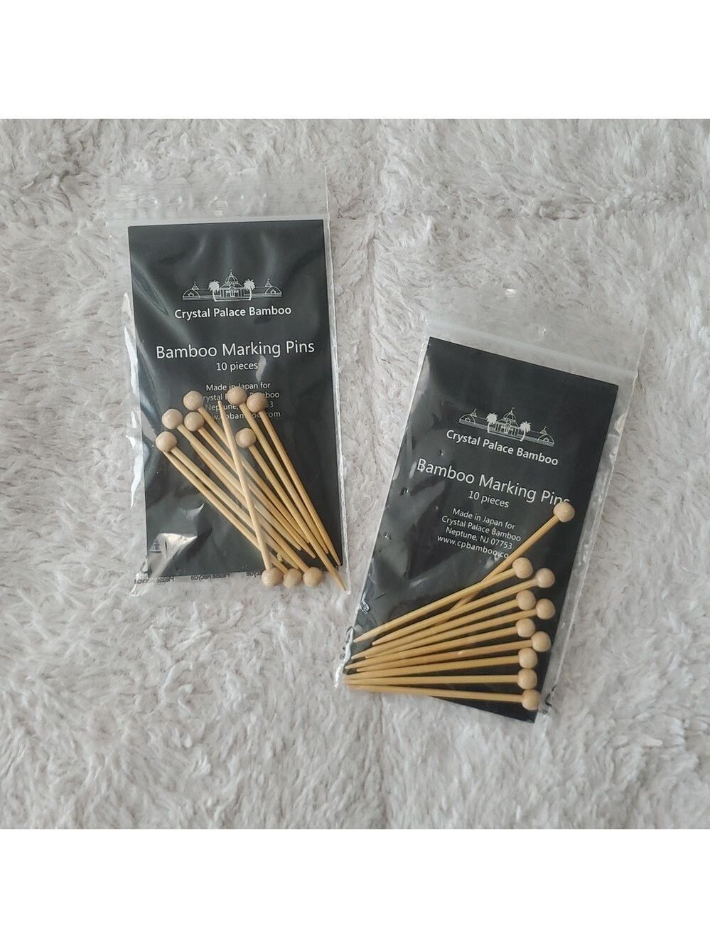 Crystal Palace Bamboo Marking Pins 2 Pack